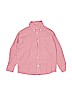 Bella Bliss 100% Cotton Red Long Sleeve Button-Down Shirt Size 7 - photo 1