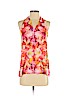 Vince Camuto 100% Polyester Pink Sleeveless Blouse Size S (petite) - photo 1