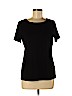 Talbots Black Short Sleeve T-Shirt Size M (petite) - photo 1