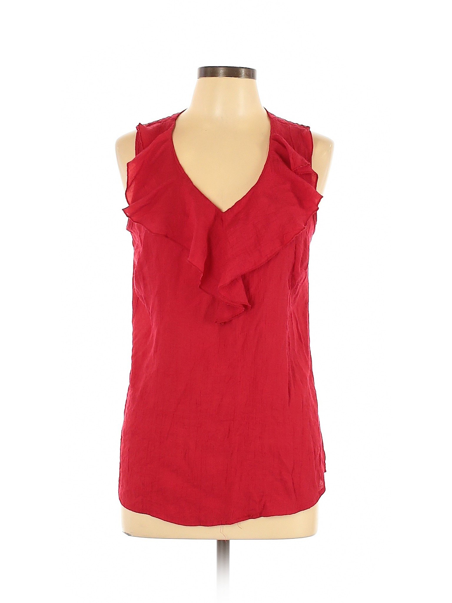 Cato Red Sleeveless Blouse Size L - 54% off | thredUP