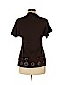 Ann Taylor LOFT Brown Short Sleeve Top Size M (petite) - photo 2