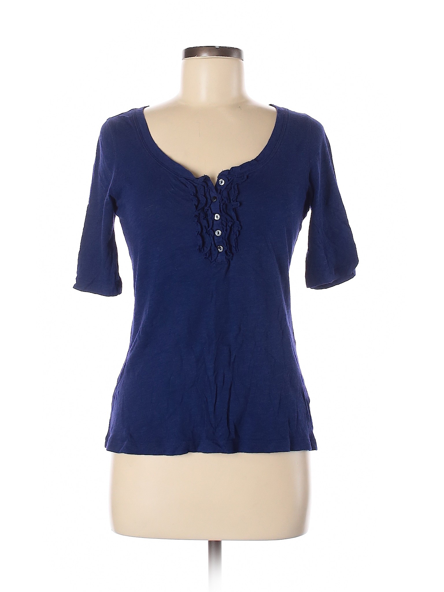 Old Navy Women Blue Short Sleeve Top M | eBay