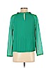Ted Baker London 100% Polyester Green Long Sleeve Blouse Size 4 (1) - photo 2