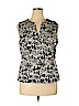 Ann Taylor Black Sleeveless Blouse Size 16 - photo 1