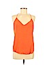 Lavender Brown Orange Sleeveless Blouse Size S - photo 1
