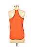 Lavender Brown Orange Sleeveless Blouse Size S - photo 2