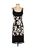 Diane von Furstenberg 100% Silk Black Casual Dress Size 4 - photo 1