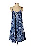 H&M 100% Viscose Blue Casual Dress Size 4 - photo 1