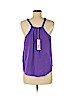 Rebecca Taylor 100% Silk Purple Sleeveless Silk Top Size 8 - photo 2