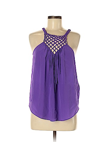Rebecca Taylor Sleeveless Silk Top (view 1)