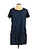 Old Navy 100% Cotton Blue Casual Dress Size L (petite) - photo 1