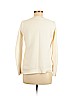 Ann Taylor LOFT 100% Cotton Ivory Pullover Sweater Size M - photo 2