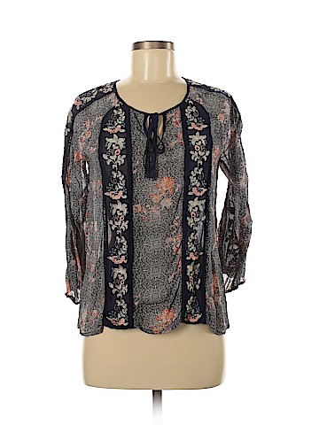 Lucky Brand 3/4 Sleeve Blouse (view 1)