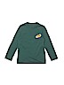 Cat & Jack Solid Green Long Sleeve T-Shirt Size 6 - 7 - photo 1