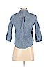 Gap 100% Cotton Blue 3/4 Sleeve Blouse Size XS - photo 2