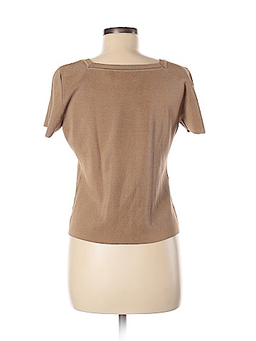 Dana Buchman Short Sleeve Silk Top (view 2)
