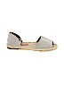 Maiden Lane 100% Leather Gray Sandals Size 6 - photo 1
