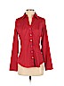 Express Red Long Sleeve Button-Down Shirt Size S (petite) - photo 1