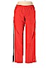 Nike 100% Polyester Red Track Pants Size L - photo 1