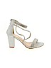 Top Moda Silver Heels Size 8 - photo 1