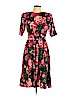 Caroline Wells Collection 100% Rayon Pink Cocktail Dress Size 12 - photo 1