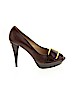MICHAEL Michael Kors 100% Leather Brown Heels Size 8 - photo 1