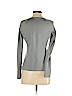 Theory Gray Long Sleeve Top Size S - photo 2