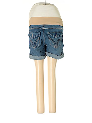 Indigo Blue Denim Shorts (view 2)