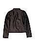 Gymboree 100% Rayon Black Faux Leather Jacket Size 10 - 12 - photo 2