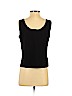 St. John Black Sleeveless Top Size S - photo 2