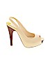 Jessica Simpson Tan Heels Size 5 - photo 1