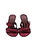Bebe Burgundy Wedges Size 5 1/2 - photo 2