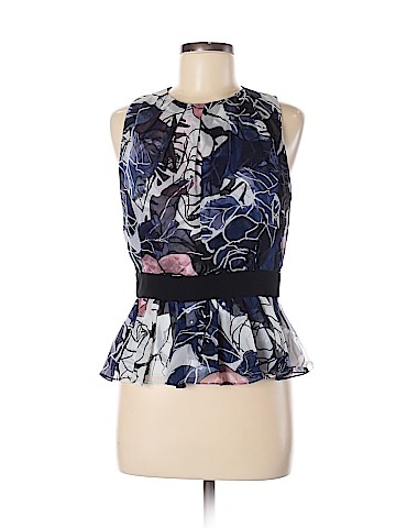 Diane von Furstenberg Sleeveless Silk Top (view 1)
