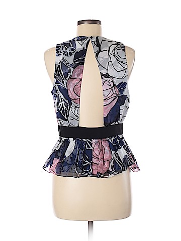Diane von Furstenberg Sleeveless Silk Top (view 2)