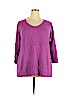 Design History 100% Acrylic Purple Pullover Sweater Size 2X - photo 1