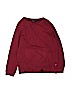 La Miniatura 100% Cotton Solid Burgundy Sweatshirt Size 12 - photo 1