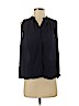 Collective Concepts 100% Polyester Blue Sleeveless Blouse Size S (petite) - photo 1