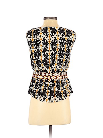 Jamison Sleeveless Silk Top (view 2)