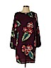 Ann Taylor LOFT 100% Polyester Burgundy Casual Dress Size S (petite) - photo 1