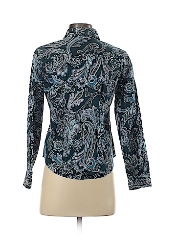 Talbots Long Sleeve Button-Down Shirt (view 2)