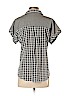 Statement Gray Short Sleeve Button-Down Shirt Size XS (petite) - photo 2