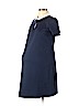 Maternal America Blue Casual Dress Size L - photo 1