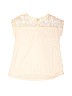 Harper Canyon Ivory Short Sleeve Top Size 10 - photo 1