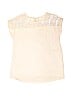 Harper Canyon Ivory Short Sleeve Top Size 10 - photo 2