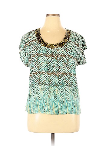 Style&Co Short Sleeve Blouse (view 1)