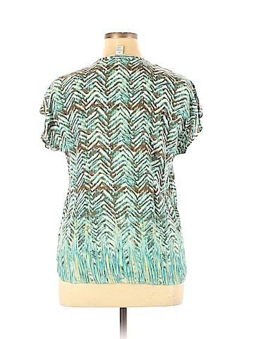 Style&Co Short Sleeve Blouse (view 2)