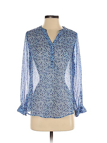 Liz Claiborne Long Sleeve Blouse (view 1)