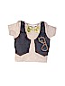 Assorted Brands 100% Cotton Graphic Gray Short Sleeve T-Shirt 3-6 MO / 6 MO - photo 1