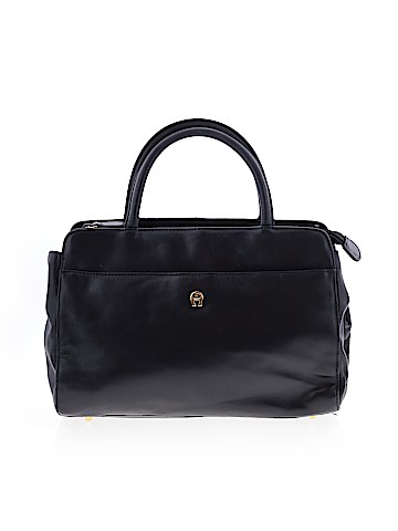 Etienne Aigner Leather Satchel (view 1)