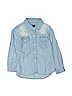 Rails 100% Tencel Blue Long Sleeve Button-Down Shirt Size 2 - 3 - photo 1